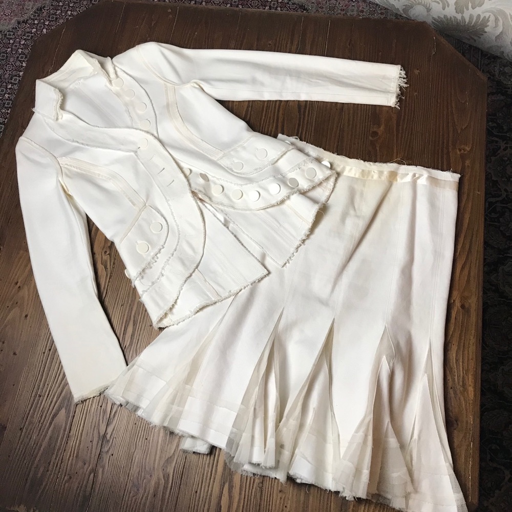 Charlie Chang-Lima Skirt Suit